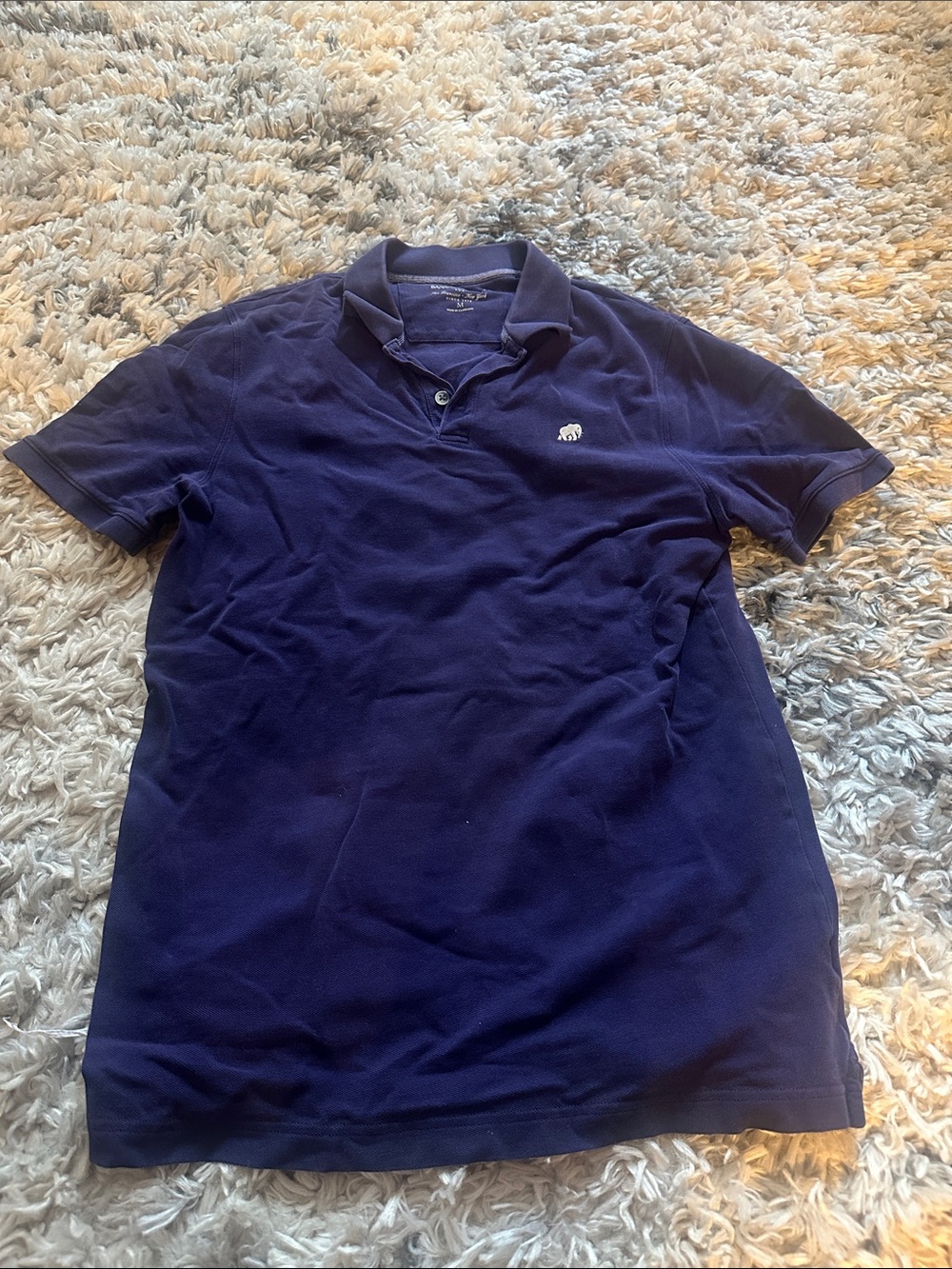 Banana Republic Deep Purple Polo Shirt